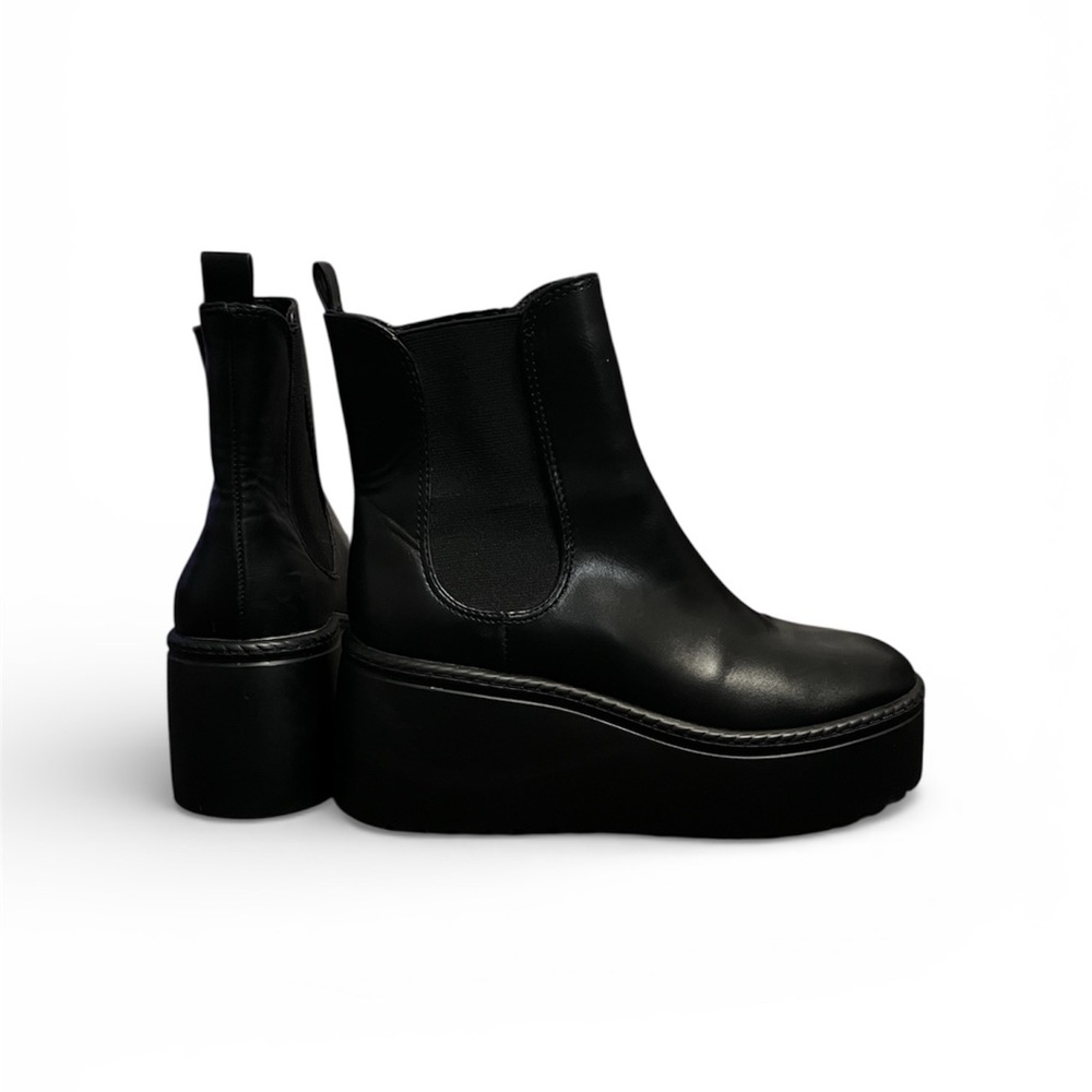 Black Platform Boots - image 1